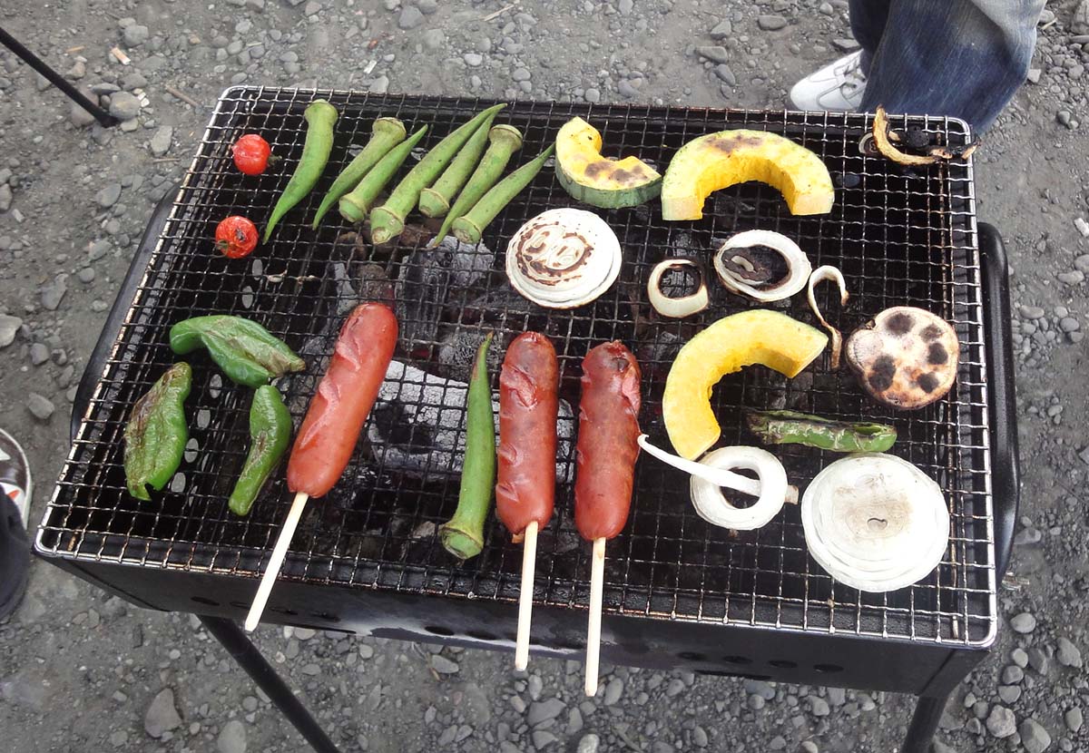多摩川BBQ